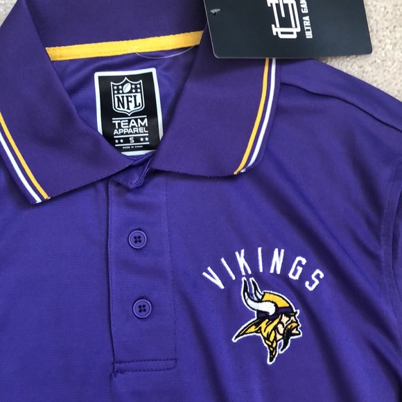 NWT NFL Minnesota Vikings Polo - Picture 4 of 7